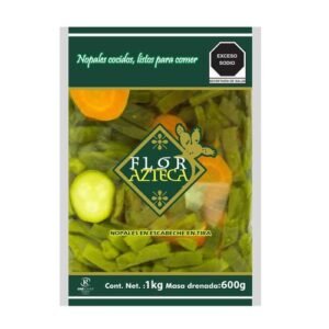 Nopal Flor Azteca en Tira en Escabeche 1kg