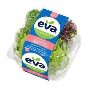 Lechuga Eva Corazones Rústicos 4 Piezas