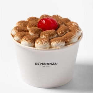 Vasito malteada de chocolate