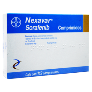 NEXAVAR 200MG COM CAJ C/112