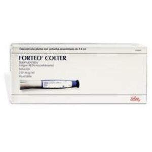 FORTEO COLTER 250MCG/2.4ML PLUMA CAJ C/1