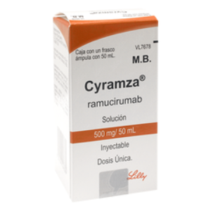CYRAMZA 500MG/50ML FAM 50ML CAJ C/1