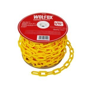 Cadena amarilla de plástico 5/16″ WF9359 Wolfox