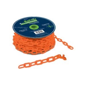 Cadena naranja de plástico 5/16″ Rotter