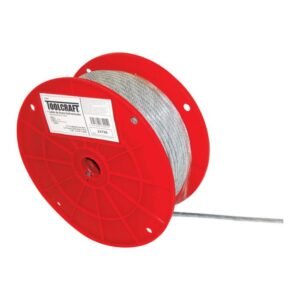 Cable de acero con forro 3/32″ x 150 metros