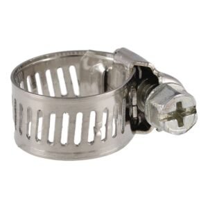 Abrazadera sin fin 1/2″-3/4″ de acero inoxidable #6 7867 Sanelec