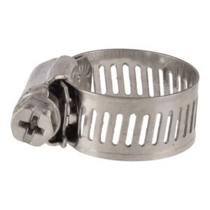 Abrazadera sin fin 5/8″-7/8″ de acero inoxidable #8 7868 Sanelec