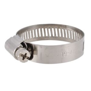 Abrazadera sin fin 3/4″-1 3/4″ de acero inoxidable #20 7872 Sanelec