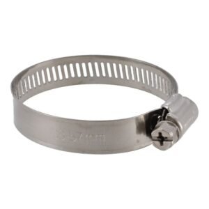 Abrazadera sin fin 1 1/2″-2 1/4″ de acero inoxidable #28 7874 Sanelec