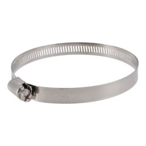 Abrazadera sin fin 3 5/16″-4 1/4″ de acero inoxidable #60 7878 Sanelec