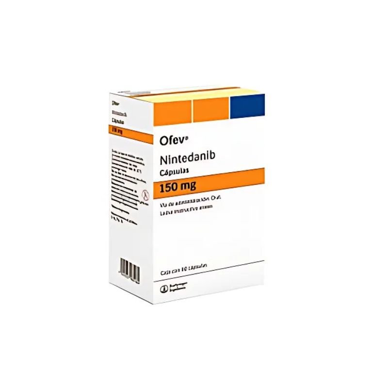 Ofev Cápsula 100 Mg, 60 Cápsulas