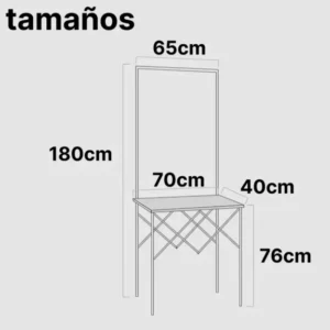 Demo Stand Publicitario Portátil Aluminio Mesa Promocional Acero