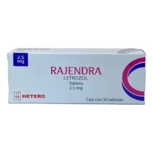 Rajendra Letrozol 2.5 30 Tabletas Hetero
