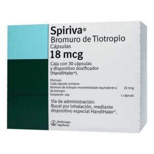 Spiriva Cápsula 18 Mcg, 30 Cápsulas + Inhalador