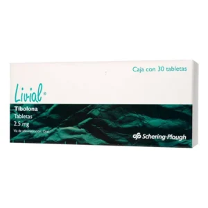 Livial Tableta 2,5 Mg, 30 Tabletas