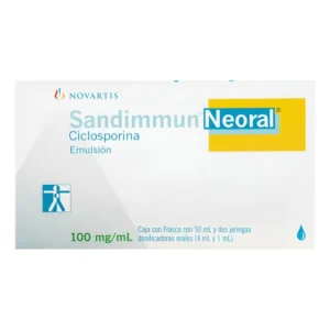 Sandimmun Neoral 100 Mg/ml Ciclosporina Solución Oral Frasco