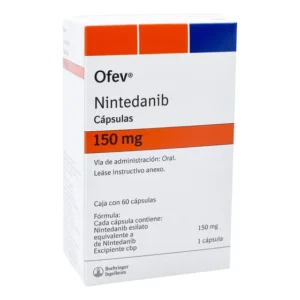 Ofev Cápsula 150 Mg, 60 Cápsulas