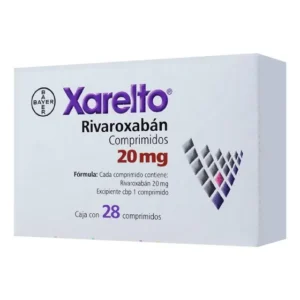 Xarelto Comprimido 20 Mg, 28 Comprimidos