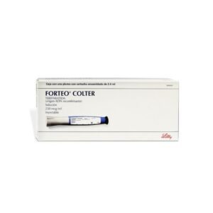 FORTEO COLTER 250MCG/2.4ML PLUMA CAJ C/1