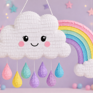 Piñata Nube Arcoíris