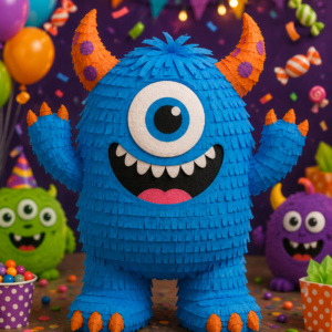 Piñata Monstruo Come Dulces