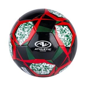 Balón de Fútbol Athletic Works CME25061 Número 5 Negro con Diseño Gráfico