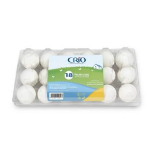Huevo Blanco Crio 18 pzas