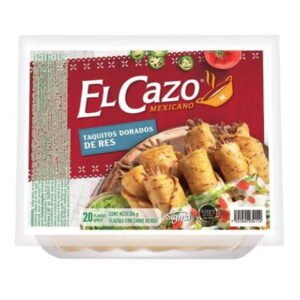 Taquitos El Cazo dorados de res 1 paquetes 20 pzas