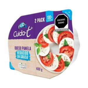 Queso panela FUD 48 reducido en grasa en bloque 2 pack 400 g