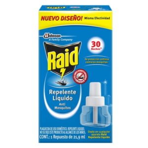 Insecticida Líquido Antimosquitos Raid Repuesto de 21.9 ml