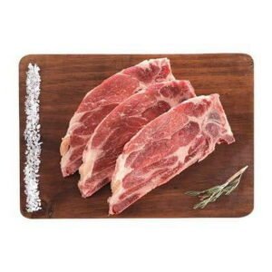 Aguja norteña de res para asar por kg peso aprox por charola 600 g