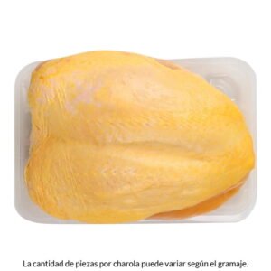 Pechuga de pollo con piel por pieza