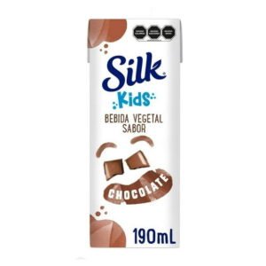 Bebida vegetal Silk Kids sabor almendra con chocolate 190 ml