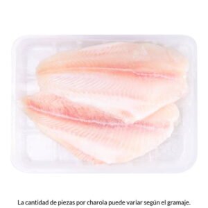 Filete basa oriental rojo por kg peso aprox por charola 800 a 900 g