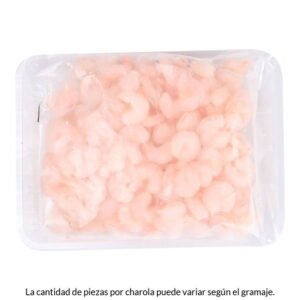 Camarón coctelero por kg peso aprox por charola 500 g