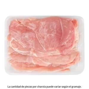 Milanesa de cerdo UPC de Compra por kg peso aprox por charola 700 a 800 g