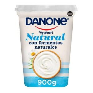Yoghurt Danone Sabor Natural con fermentos naturales 900 g
