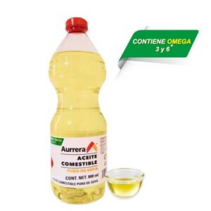 Aceite Aurrera puro de soya 800 ml