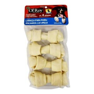 Carnaza Para Perro Ol’Roy Sabor Natural 4 Piezas