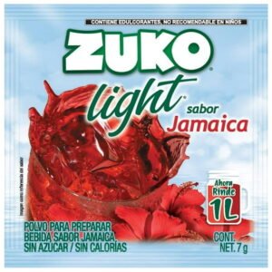 Polvo para preparar bebida Zuko light sabor jamaica 7 g