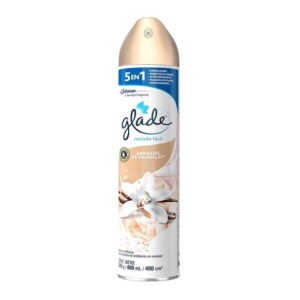 Aromatizante ambiental Glade en aerosol abrazos de vainilla 400 ml
