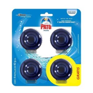 Pastillas sanitaria Pato azul 4 pzas de 40 g c/u