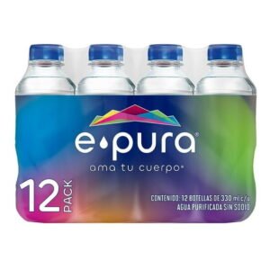 Agua Epura 12 botellas de 330 ml c/u