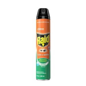 Insecticida en Aerosol Raid Casa y Jardín Mata Insectos Voladores y Rastreros Esencia Eucalipto 400mL