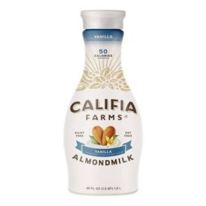 Bebida Califia Farms de almendra sabor vainilla 1.4 l