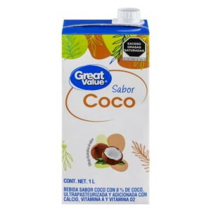Bebida vegetal Great Value sabor coco 1 l
