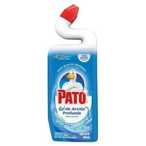 Limpiador Líquido para Sanitarios Gel de Acción Profunda Pato Brisa De Mar 500 ml