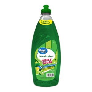 Lavatrastes líquido Great Value limón 1.2 l