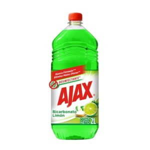Limpiador Multiusos Líquido Ajax Bicarbonato Limón Máxima Eficacia 2 L