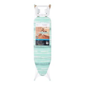 Burro para Planchar Mainstays Base Malla Metal 106 cm Funda Aqua